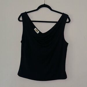 Talbots Black VNeck Tank Top